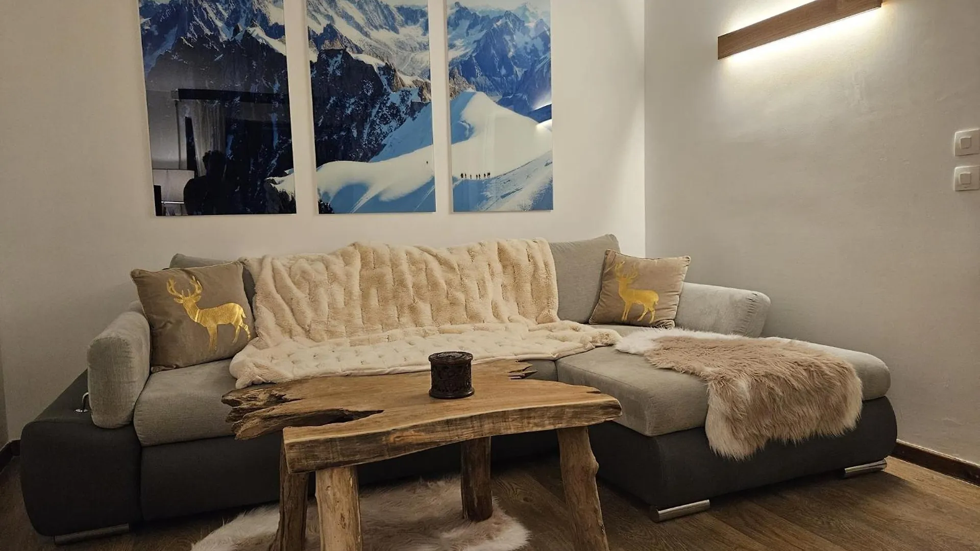 שאמוני Appartement Cosy, Vue Mont Blanc, Plein Centre דירה